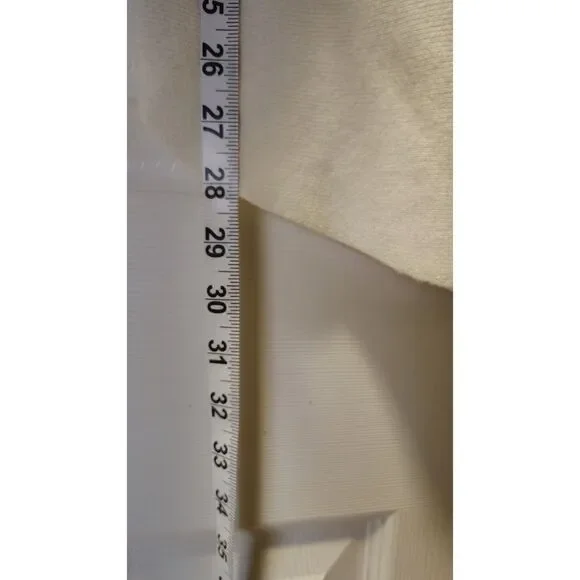 Liv Milano Medium White Floral and‎ Bling Shoulder Long Sleeve Top - Picture 6 of 7